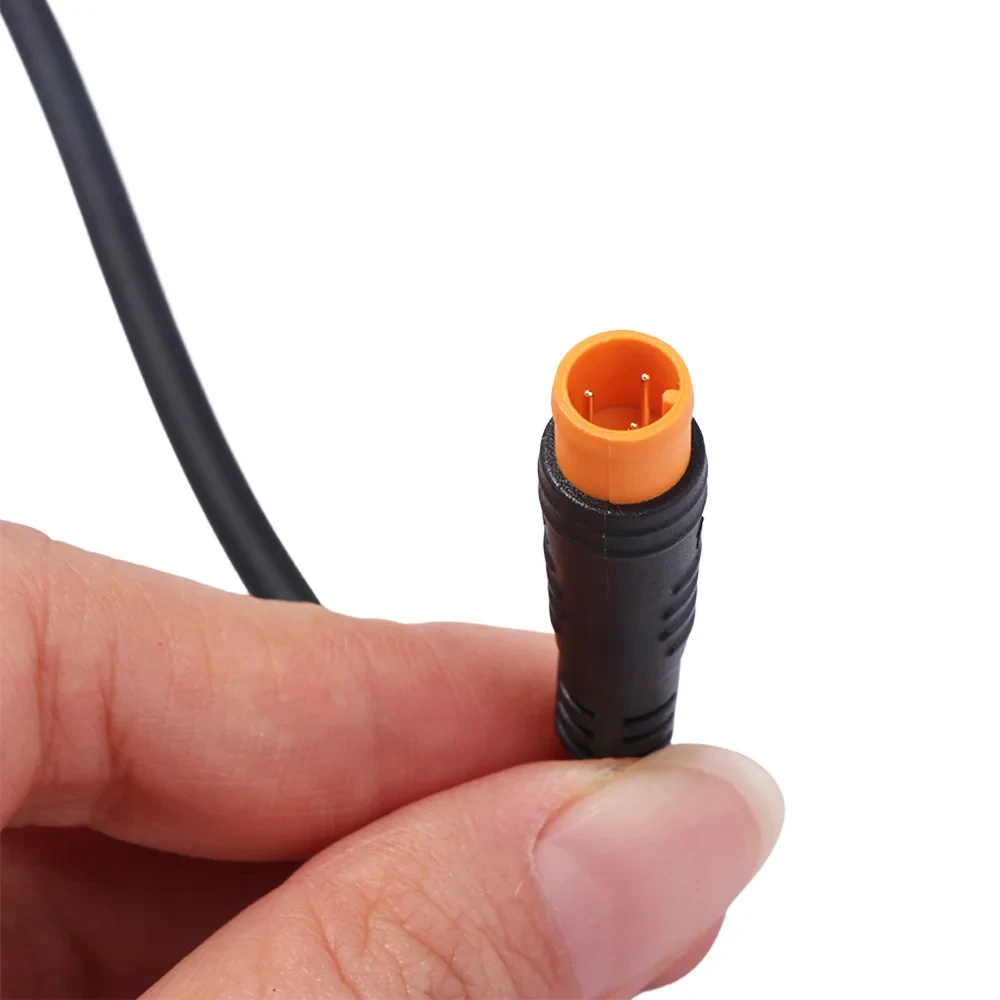 23cm Cable Length Electric Bike Throttle 3 Pin Waterproof Connector 12V to 72V 20X Scooter Speed Throttle Handle for 22.2mm Hand view 2