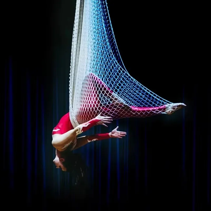 Aerial Hammock Yoga Net Style Suspension Swing Type Exercises for Professional Yoga Studio Use