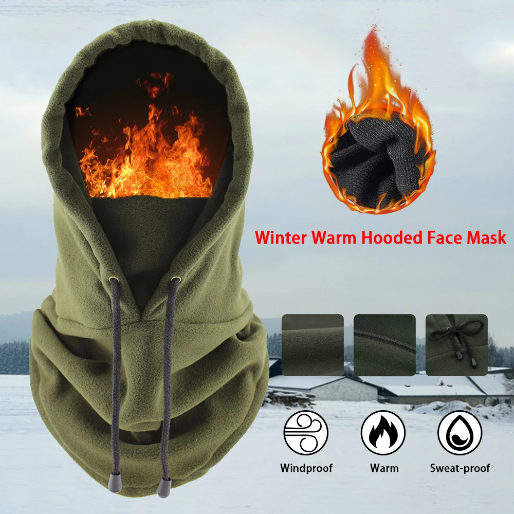 

IRONRIDE Men's And Women's Cycling Warm And Windproof Headgear Motorcycle Skiing Mask Winter Outdoor Sports Warm And Cold Mask