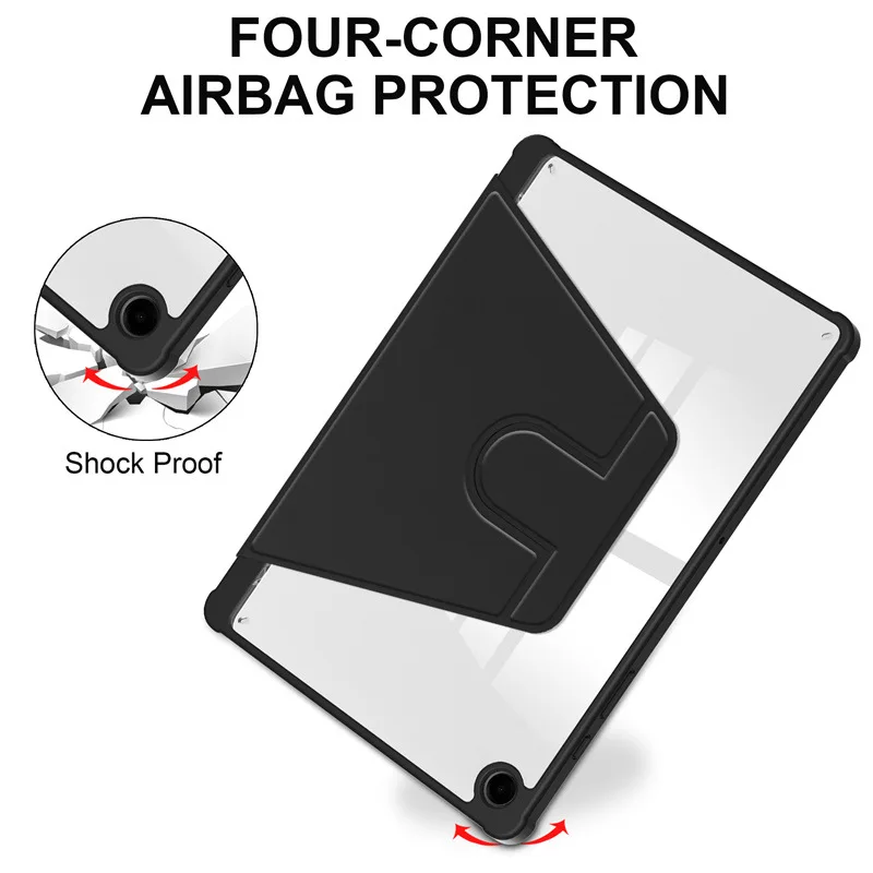 For Samsung Galaxy Tab A9 Plus 11inch SM-X210 Rotating With Pencil Holder Smart Cover for tablet samsung A9+A9 8.7\