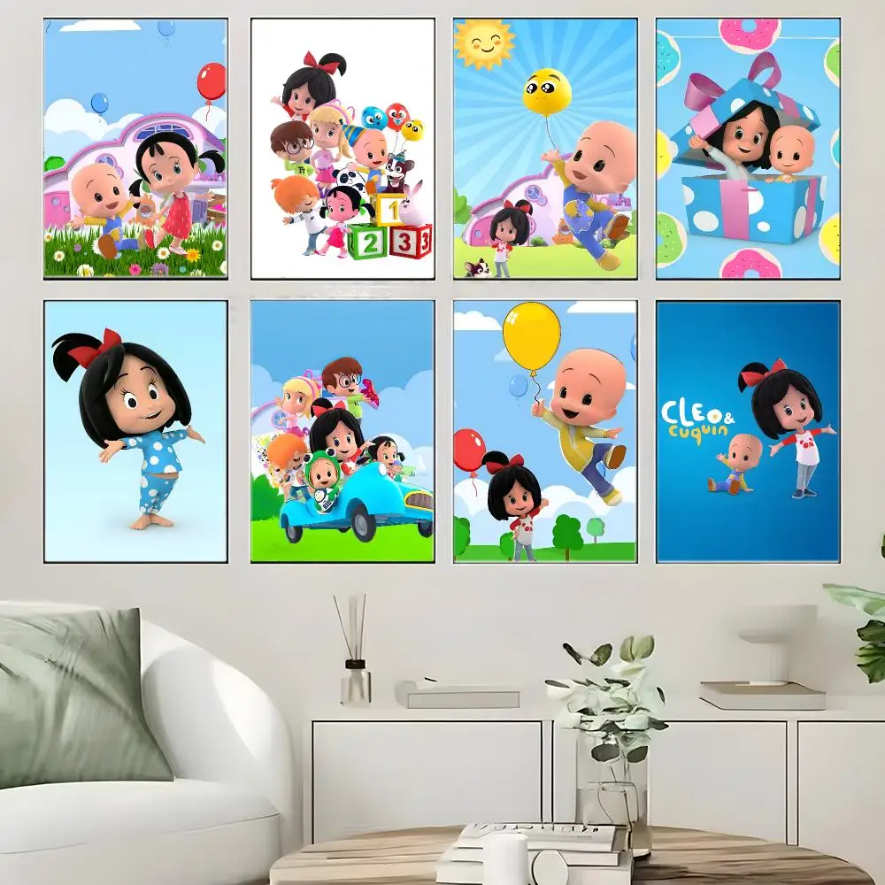 Anime Cleo  Cuquin Poster Crease Free Waterproof Durable All Space Wall Decor