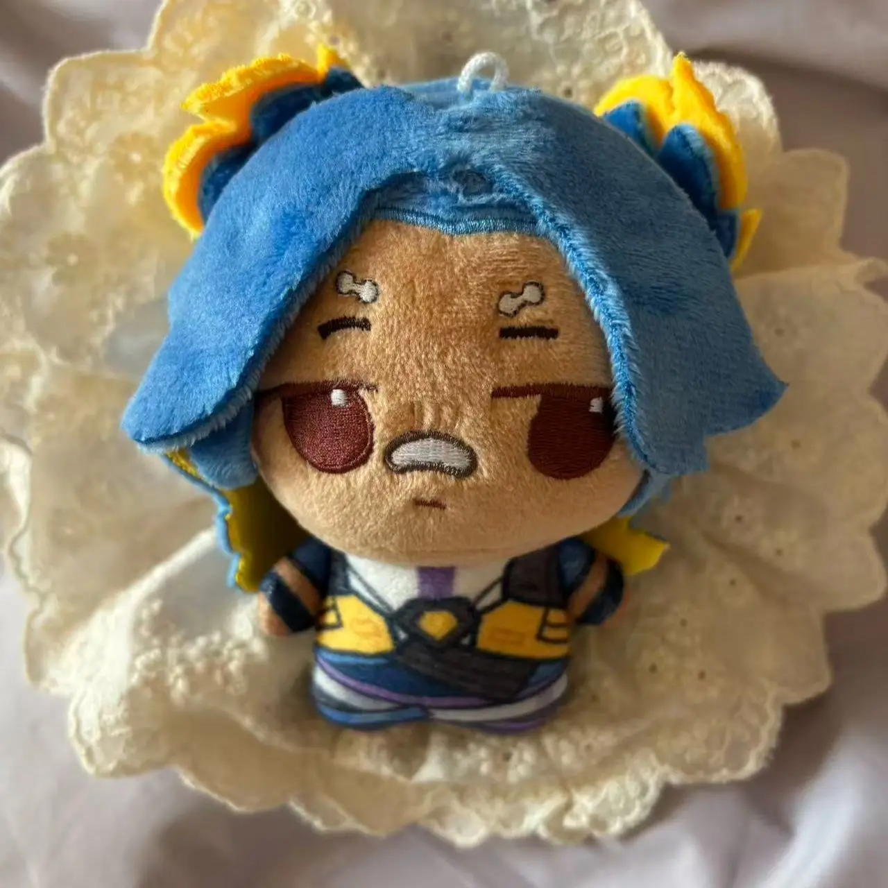 

10cm Game Valorant Neon Plushie Stuffed Doll Toys Neon Peripherals Plush Doll Backpack Decorative Pendant Keycahin Doll Gifts