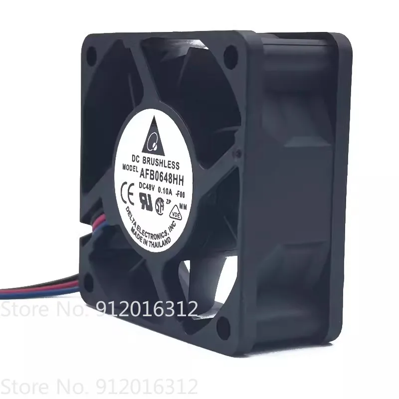 New Fan for Delta AFB0648HH 48V 0.10A 6CM Volume Frequency Converter Cooling Fan 6025 60*60*25mm