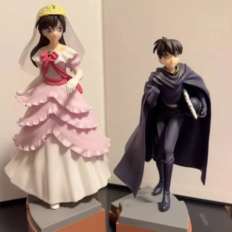 Disponibile Set di figure di Detective Conan ufficiale giapponese - Shinichi & Ran Knight Princess Anime Award Figure Regalo da collezione