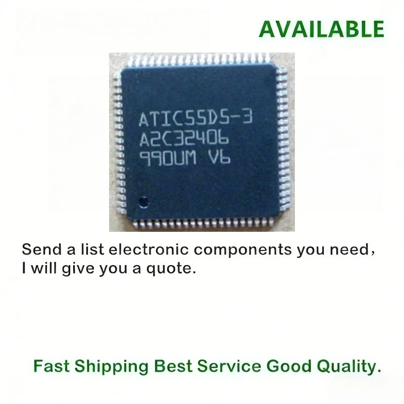 

5PCS/LOT Original ATIC55D5-3 A2C32406 automotive Computer boards IC Chips