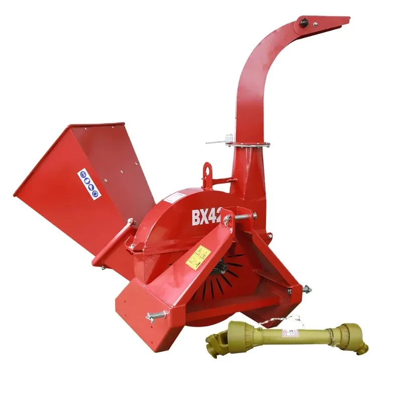 

For 3 Point Hitch CE Approved Chinese Mini Tractor Pto Driven Portable for Bx42 Small Wood Chipper
