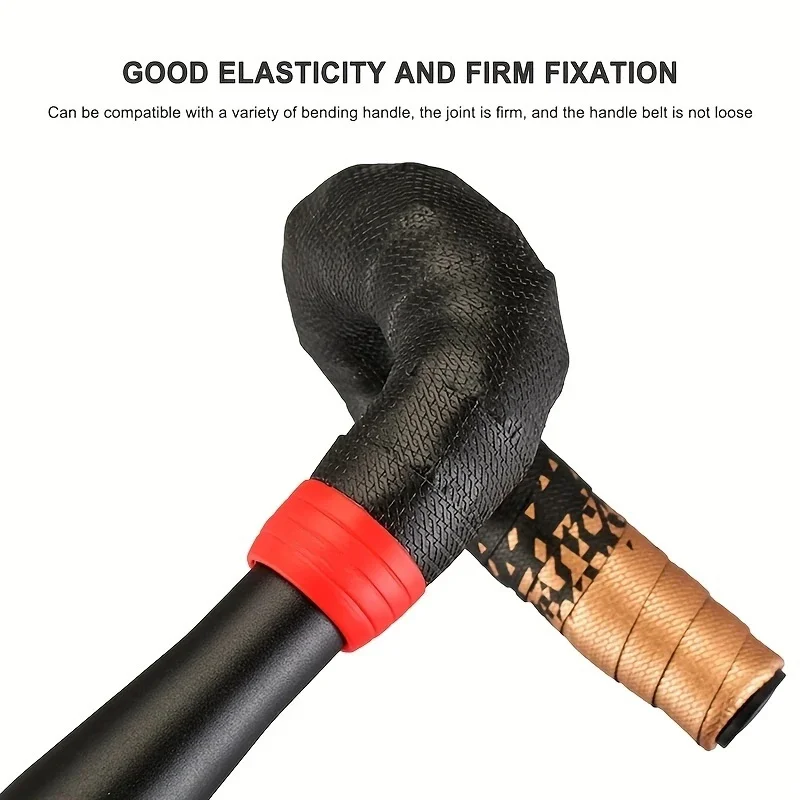 2 pezzi in silicone antiscivolo per manubrio della bicicletta, anello fisso, copertura di protezione della maniglia del cambio per bici da strada, accessorio per ciclismo antiscivolo