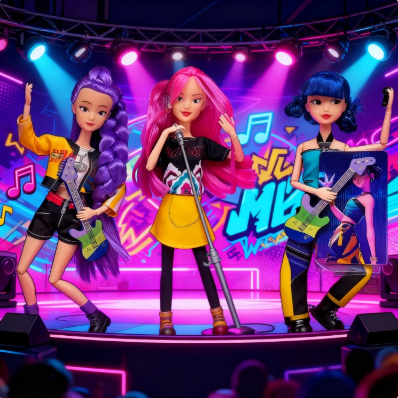 

Новый аниме K-pop Demon Hunter Witch Hunter Group, резиновая кукла с высоким внешним видом, фигурка девушки, украшение в виде сердца, кукла, подарок на праздник