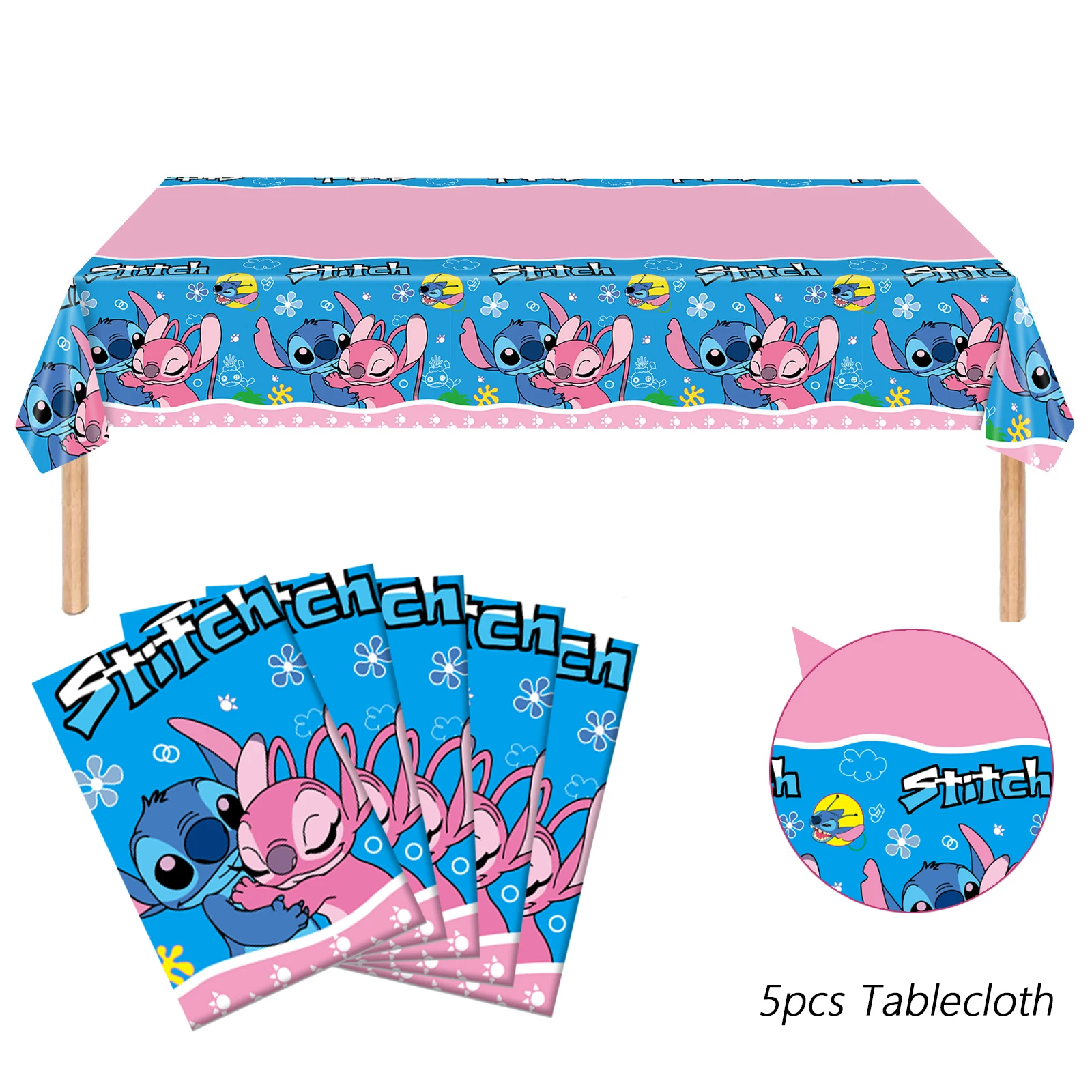 مفرش طاولة لحفلات أعياد الميلاد، مفرش طاولة بلاستيكي للحفلات، غطاء طاولة للاستعمال مرة واحدة لتزيين حفلات أعياد الميلاد، St #5