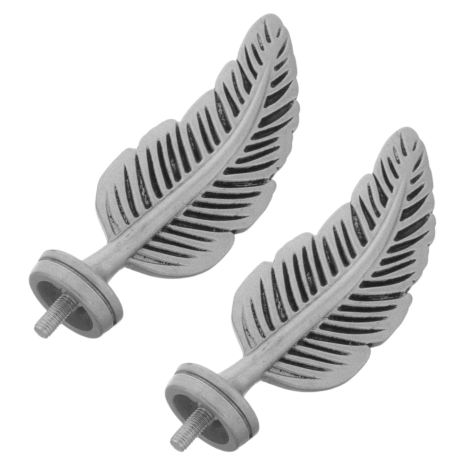 

2Pcs Roman Curtain Rod Ends Decorative Caps Vintage Finials Window Treatment Replacement Parts for Living Room Bedroom Dining