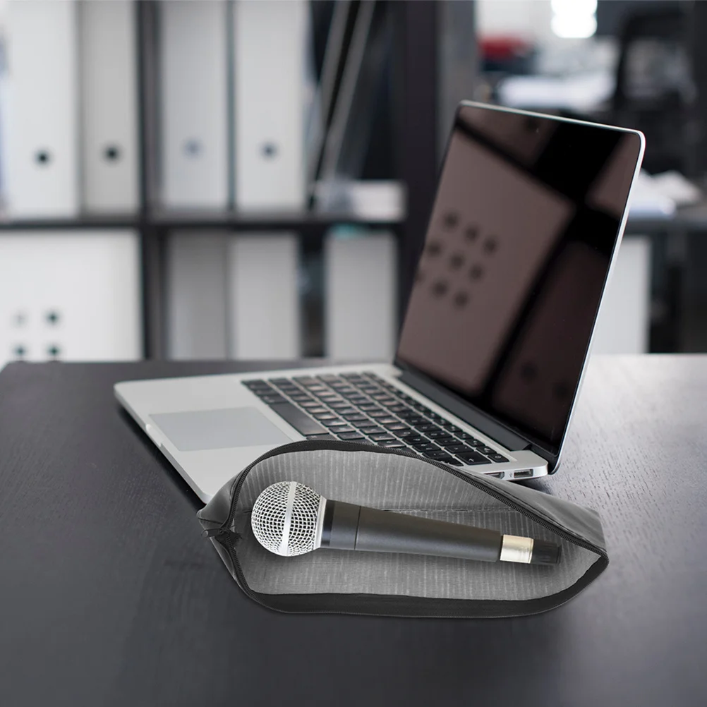 

4pcs Waterproof Microphone Storage Bag Portable Mic Pouch For Portable Mic Pouch Outdoor Recording Use