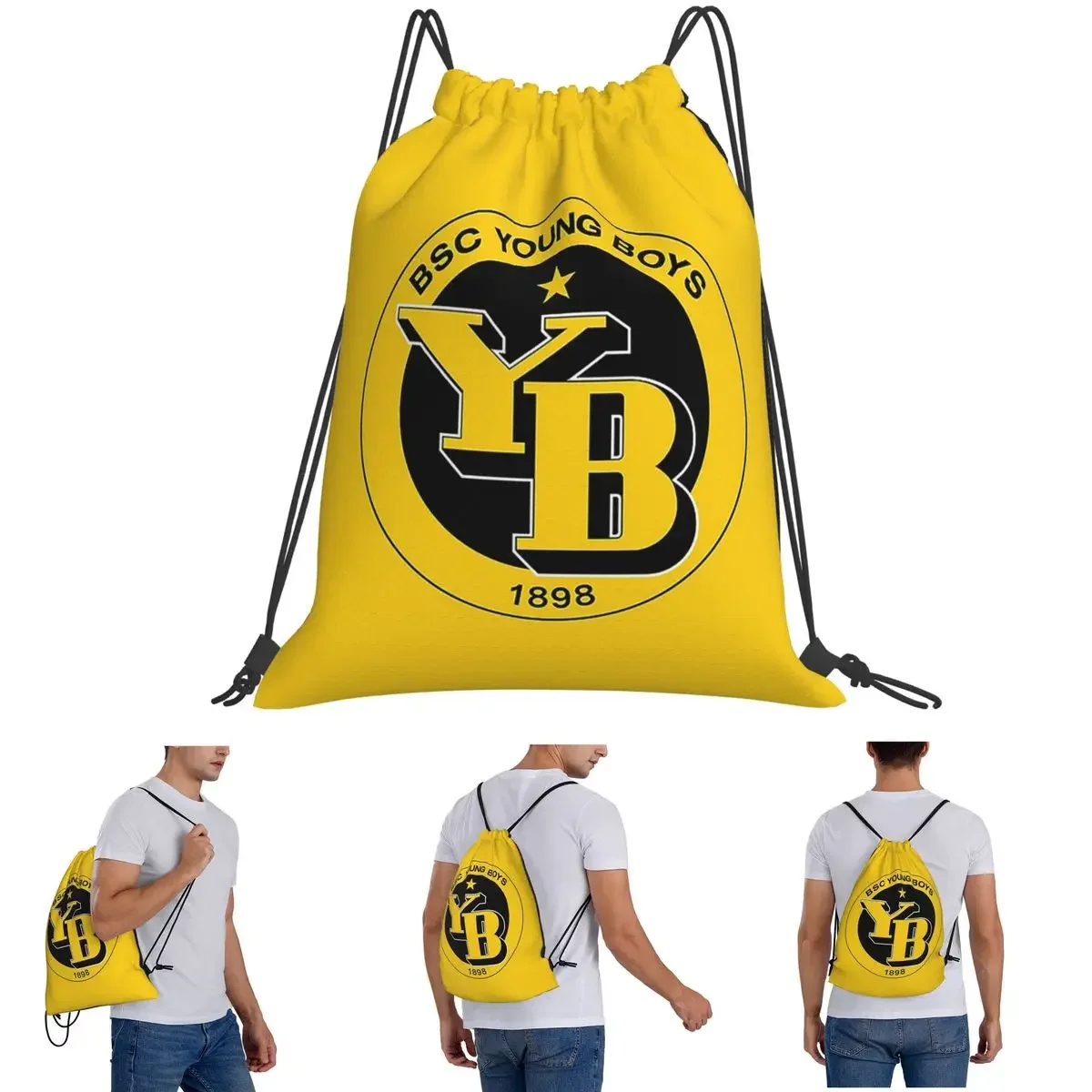 

BSC для молодых мальчиков, швейцарские футбольные спортивные болельщики, берн, Швейцария, рюкзаки, сумки на шнурке, спортивная сумка, сумки для книг для путешествий, школы