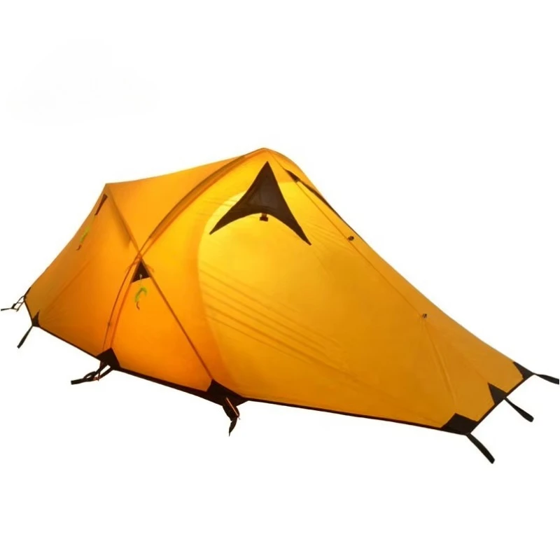 JWJ-036 Tienda de campaña portátil ultraligera impermeable para montaña, tienda de campaña plegable para 2 personas al aire libre