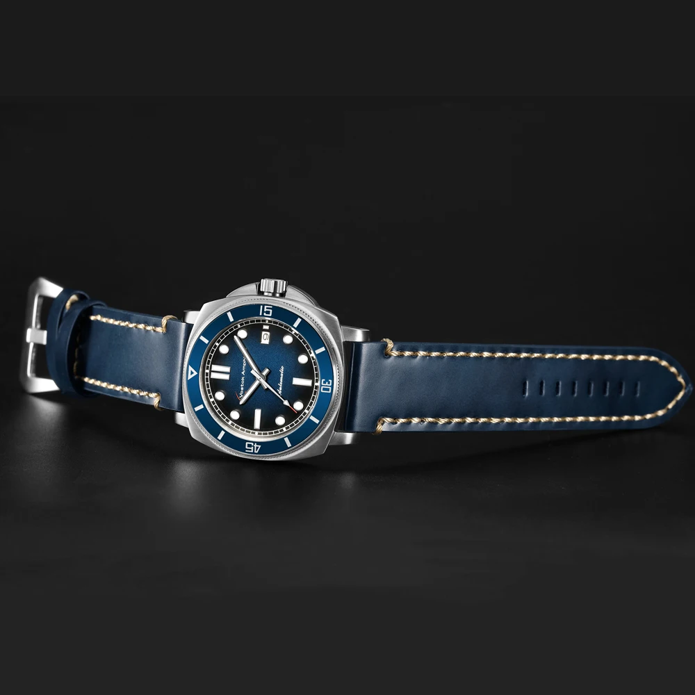 Mechanical Watches Men NH35 Movement Automatic Movement Sapphire Glass Branded Wristwatches Male Vostok Amphibia - Image 5