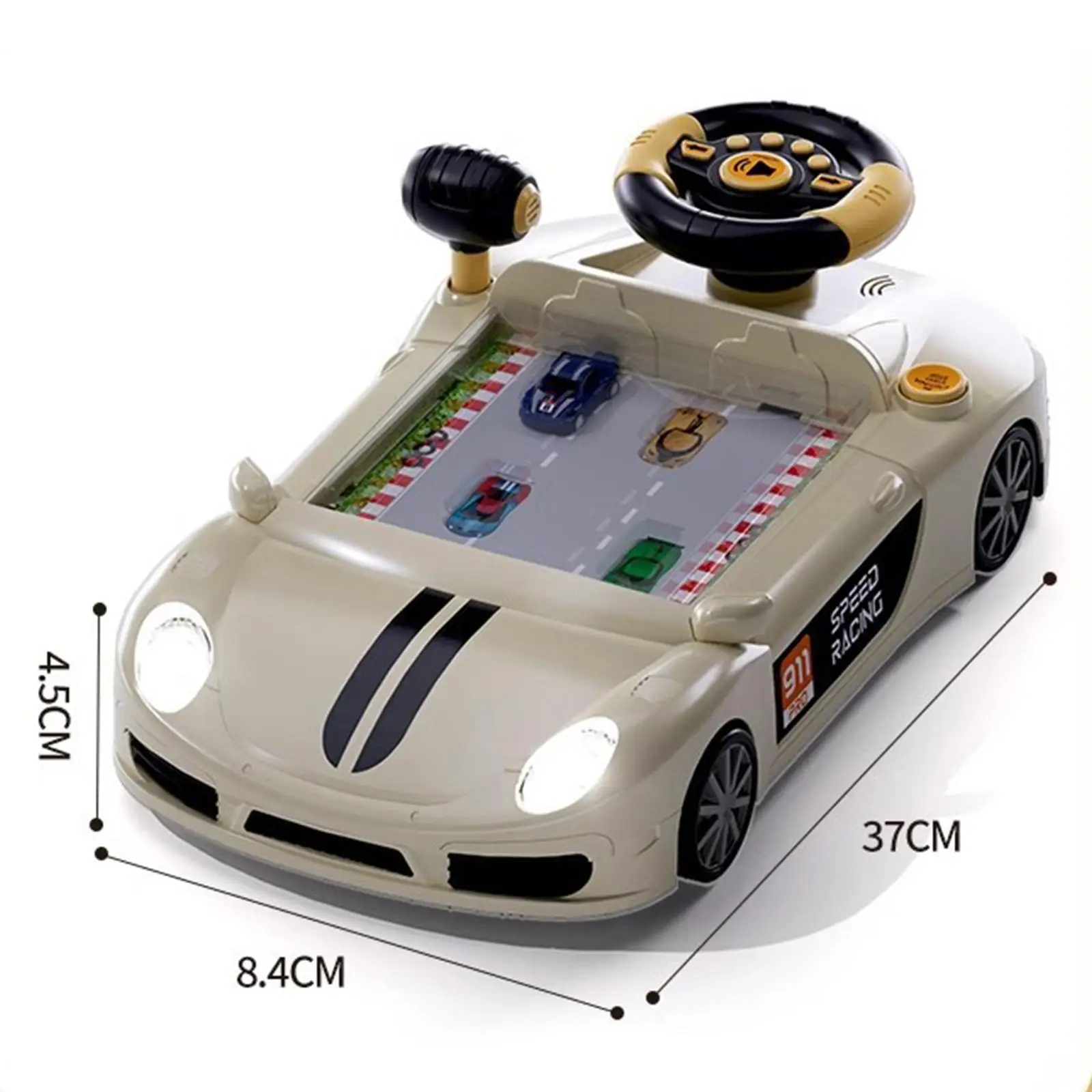 

Kids Steering Wheel Toy Valentines Day Gifts Educational Interactive Sensory Toy for Boys Girls Party Toy Ages 3 Years Old