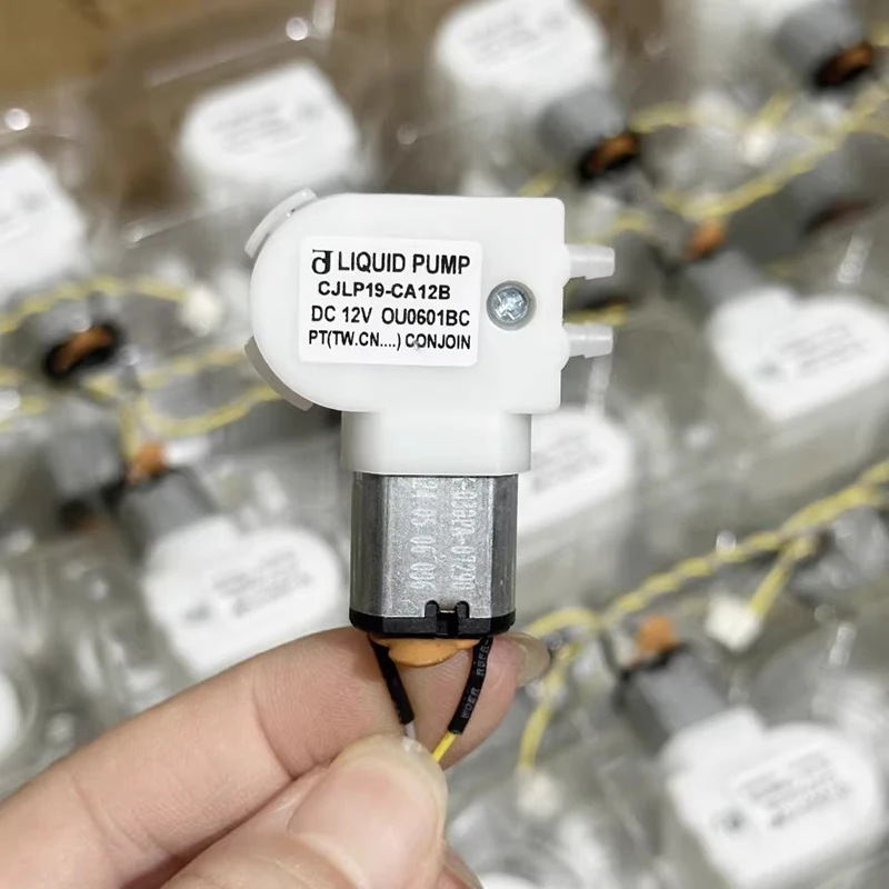 1PCS CONJOIN CJLP19-CA12B Mini Peristaltic Dosing Pump DC 6 V-12 V ขนาดเล็กกระแสเงินสด Micro 030 self-priming ดูดปั๊มน้ําของเหลว