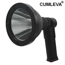 45W LED Emergency Security Light 125MM 2500LM Durable Portable Spotlight for Hunting Camping Searching Boating Hiking