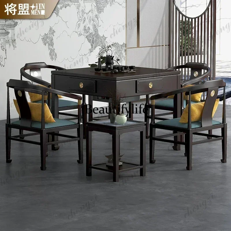 Zen Series Solid Wood High-End Mahjong Machine Mute Automatic