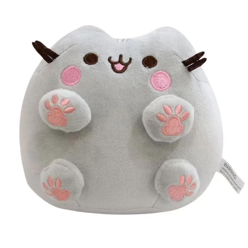 Heiß begehrte Pusheen Plüschfigur: Kawaii Donut-Einhorn Raumdekoration, Anime-Kartoffelchip-Eiscreme-Pizza-Kuchen-Katzen-Stofftierpuppen als Geschenk