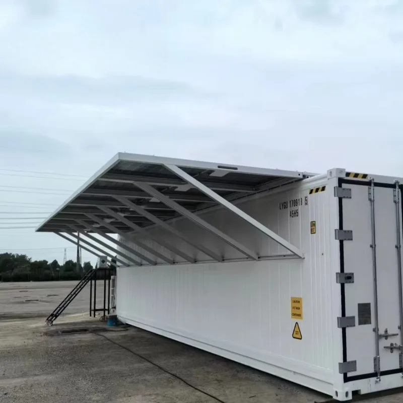 Customized Solar Powered 8HP Container Cold Storage  20FT 40FT for Fish Meat Chicken Freezing