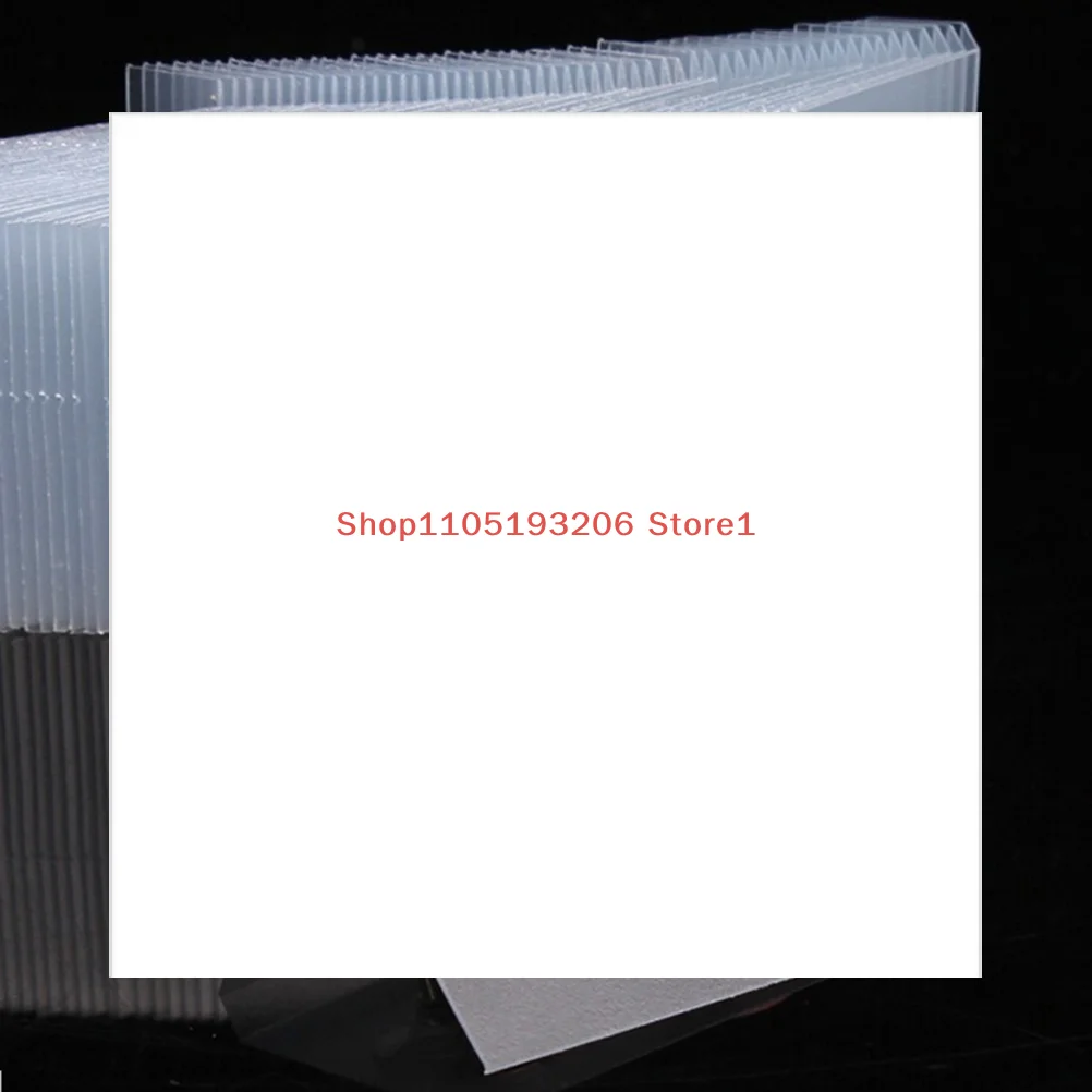 

100X Clear Professional Type Plastic Earring Ear Studs Holder Display Hang Cards,