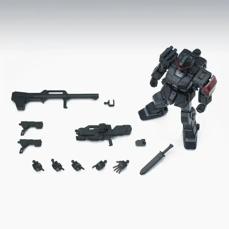 AK HG 1/144 GM Spartan Midnight Color Spartan Jim Water Patch Assembly Model Joint Mobile Mech Warrior Robot Plastic Toys Gifts