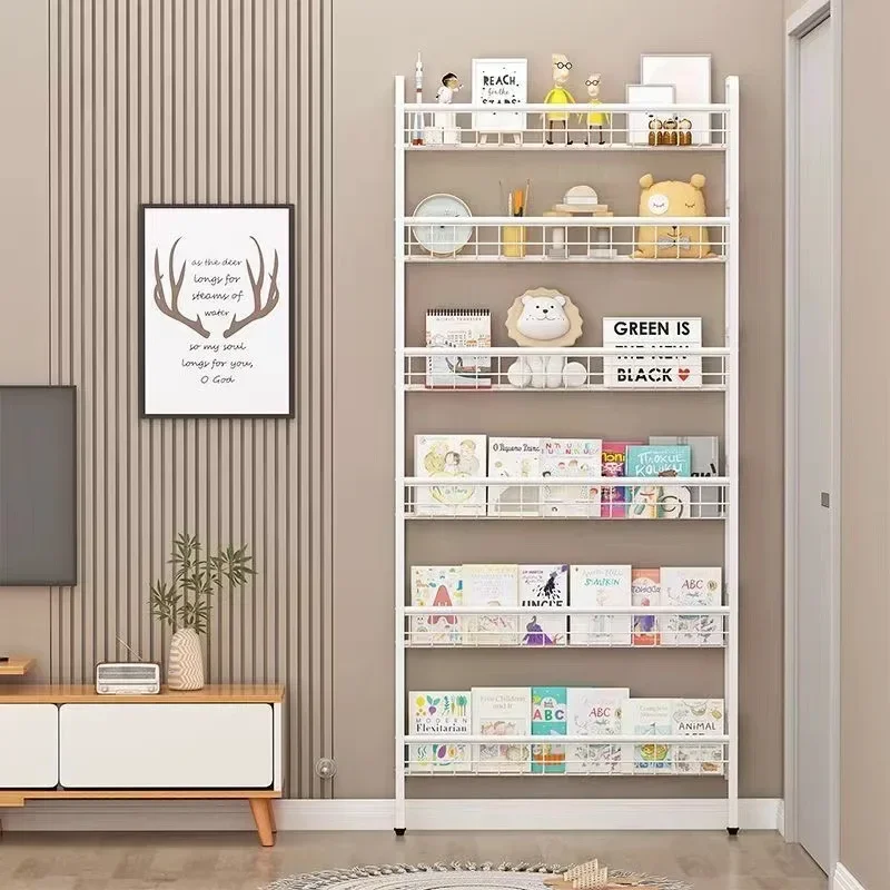 

Premium Shelf, Bookshelf Storage Rack Behind Door, Floor-to-ceiling Multi-layer Thin Wall Shelf Gap Storage Rack