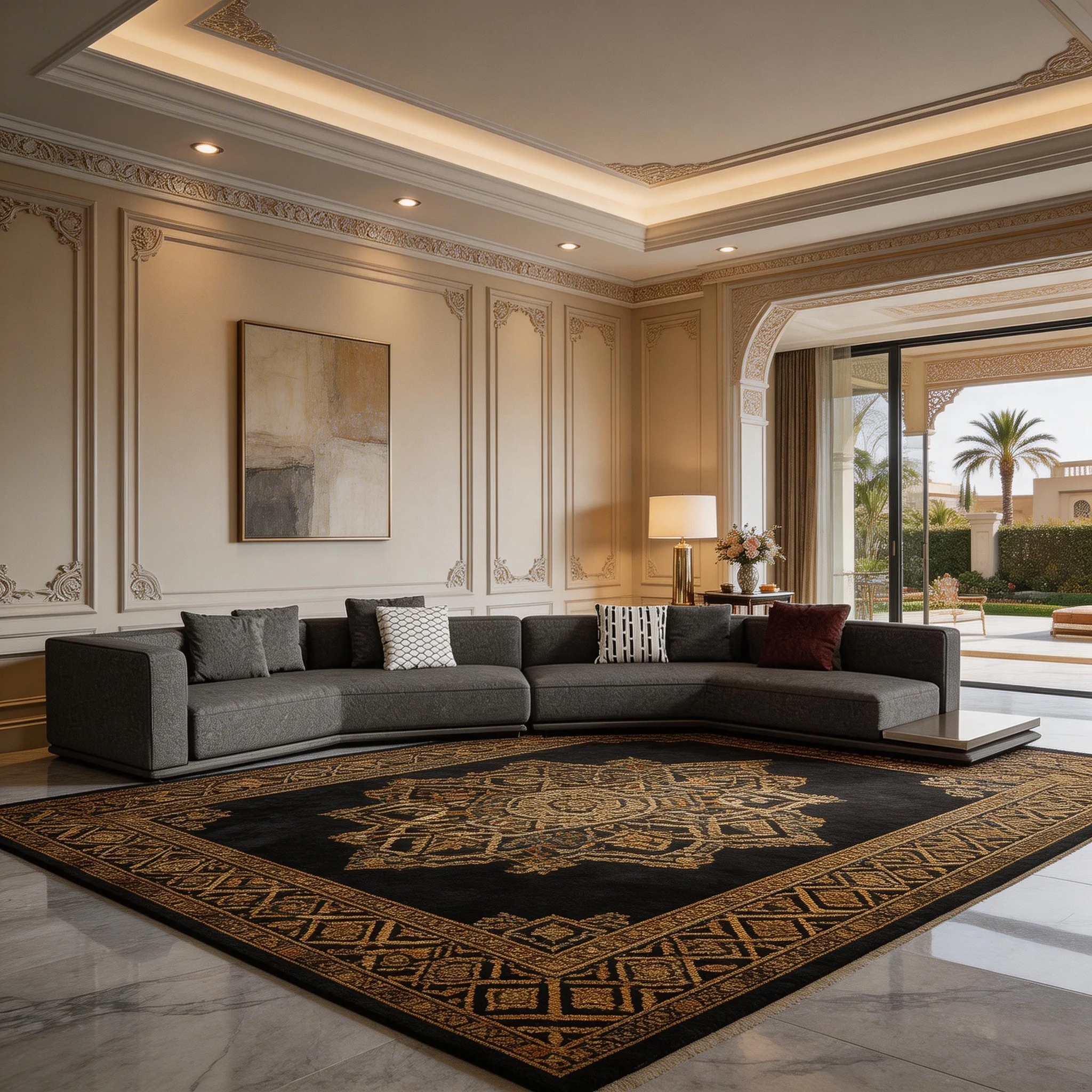 Modern Minimalist I-Shaped Extendable Tufted Modular Sofa Set Fabric Sponge Luxury for Living Rooms Apartments Hotels Villas