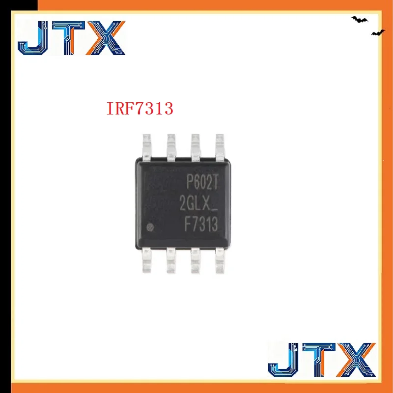 

10PCS/LOT IRF7313TRPBF IRF7313 Silkscreen F7313 SOP-8 MOSFET