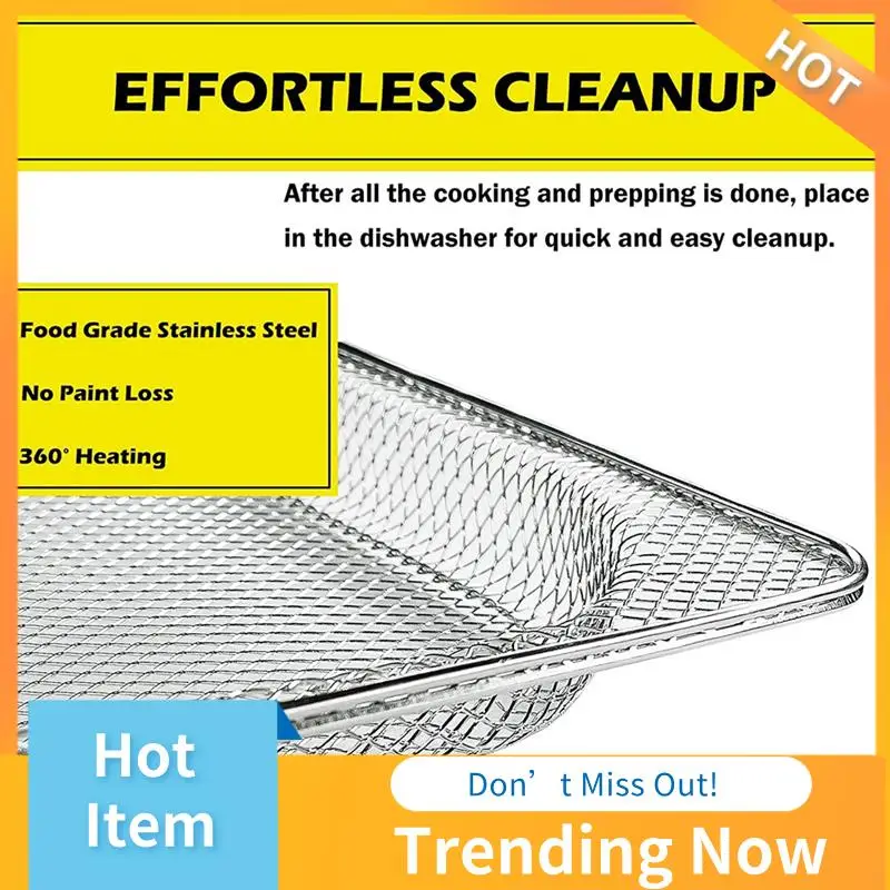 

CMHI-Air Fry Basket Replacement For Ninja Foodi SP101 Air Fryer Oven,Air Fryer Basket For Ninja Foodi SP100, SP101B1, SP101C