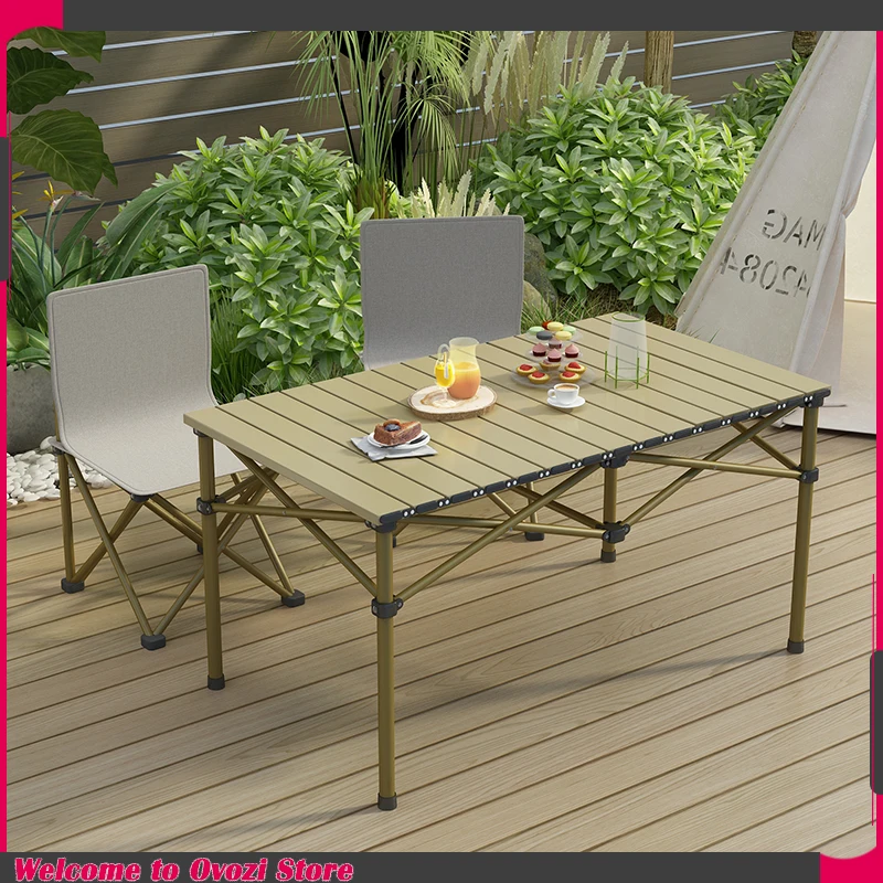 

Balcony Nordic Camping Table Portable Equipment Waterproof Minimalist Camping Table Modern Dining Campingtisch Furniture