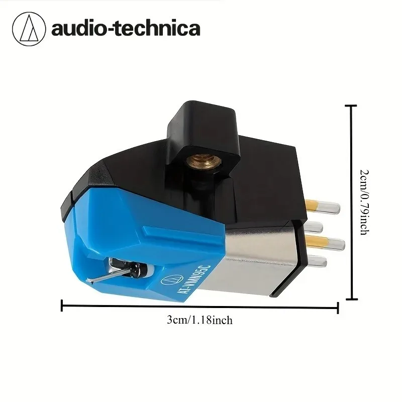 Japanese Audio-Technica AT-VM95C Moving Magnet Cartridge Replacement Needle for Record Player Tonearm AT VM95C view 3