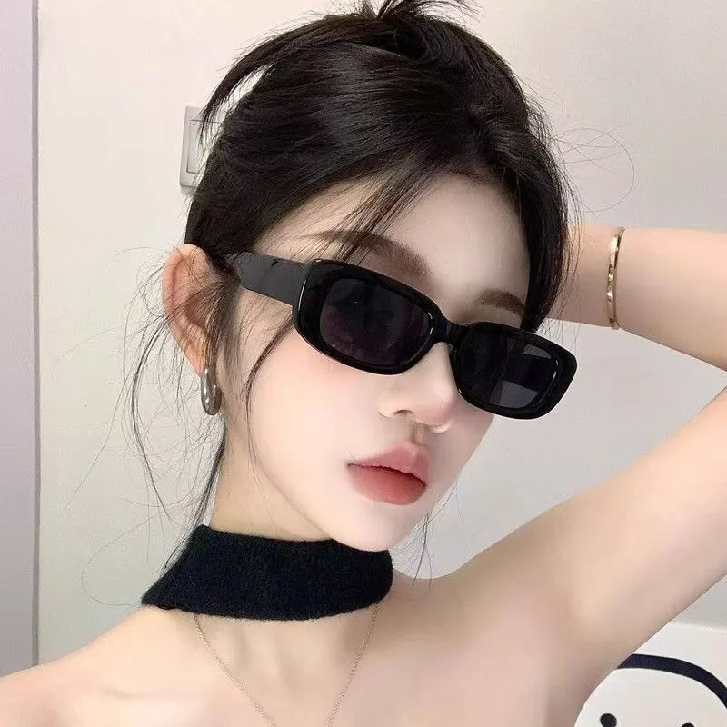 

Retro Square Frame Sunglasses ForWomen Men Hip Hop Punk Sun Glasses Summer Vacation Beach Party Glasses Shades UV400 Очки 선글라스