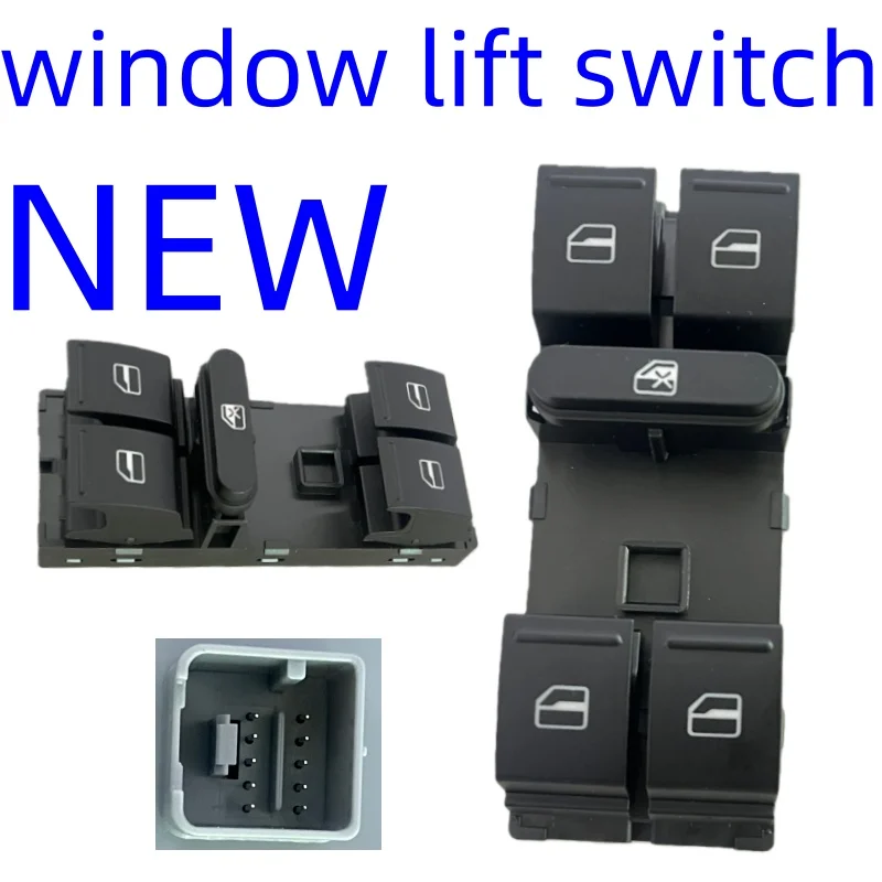 NEW Automatic window master switch Applicable to Polo/Derby/Vento-IND 6C0959857 Window lift switch button 2014-2018