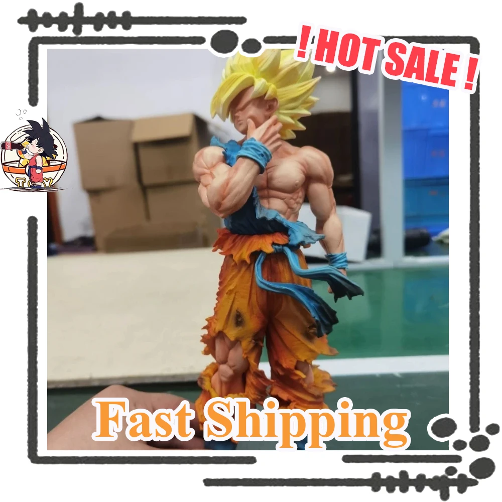 

New 30cm Dragon Ball Z Son Goku Action Figure Super Saiyan Goku Anime Figures Pvc Statue Collection Model Toys Birthday Gift