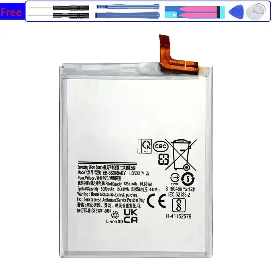 

Mobile Phone Battery Long-Lasting EB-BS906ABY EB-BS901ABY EB-BS908ABY 3700-5000Mah Plus Ultra