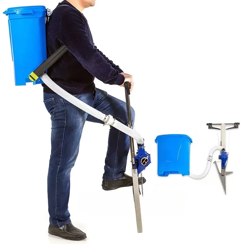 Hard Soil Granular Fertilizer Applicator, Fruit Tree Deep Root Fertilizer Spreader, 25cm Drilling Placement Tool