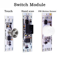 12V 24V PIR Motion Sensor Touch Switch Capacitive Module 3A LED Dimming Control Lamps Scan Sweep Hand Sensor Sensor Module
