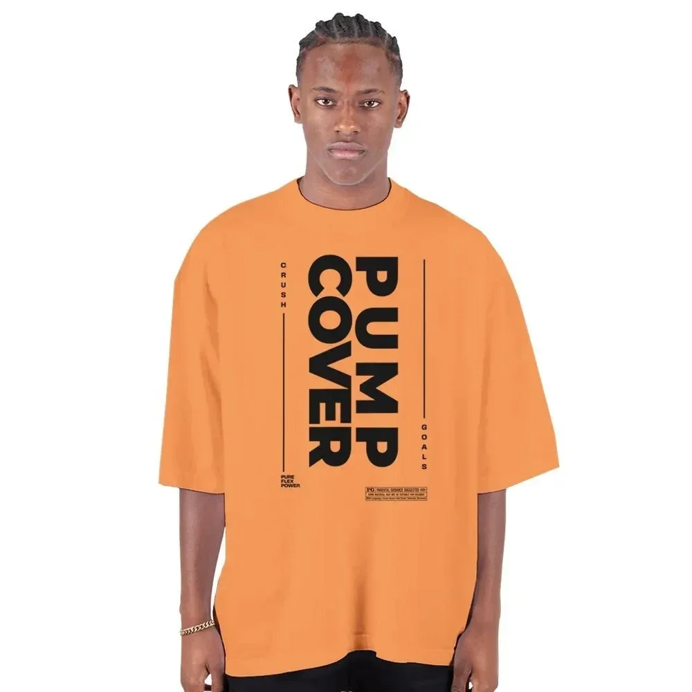 Pump Cover Men s Oversized Drop Shoulder T Shirt Gym Fitness Apparel for Him or Her Funny Rat