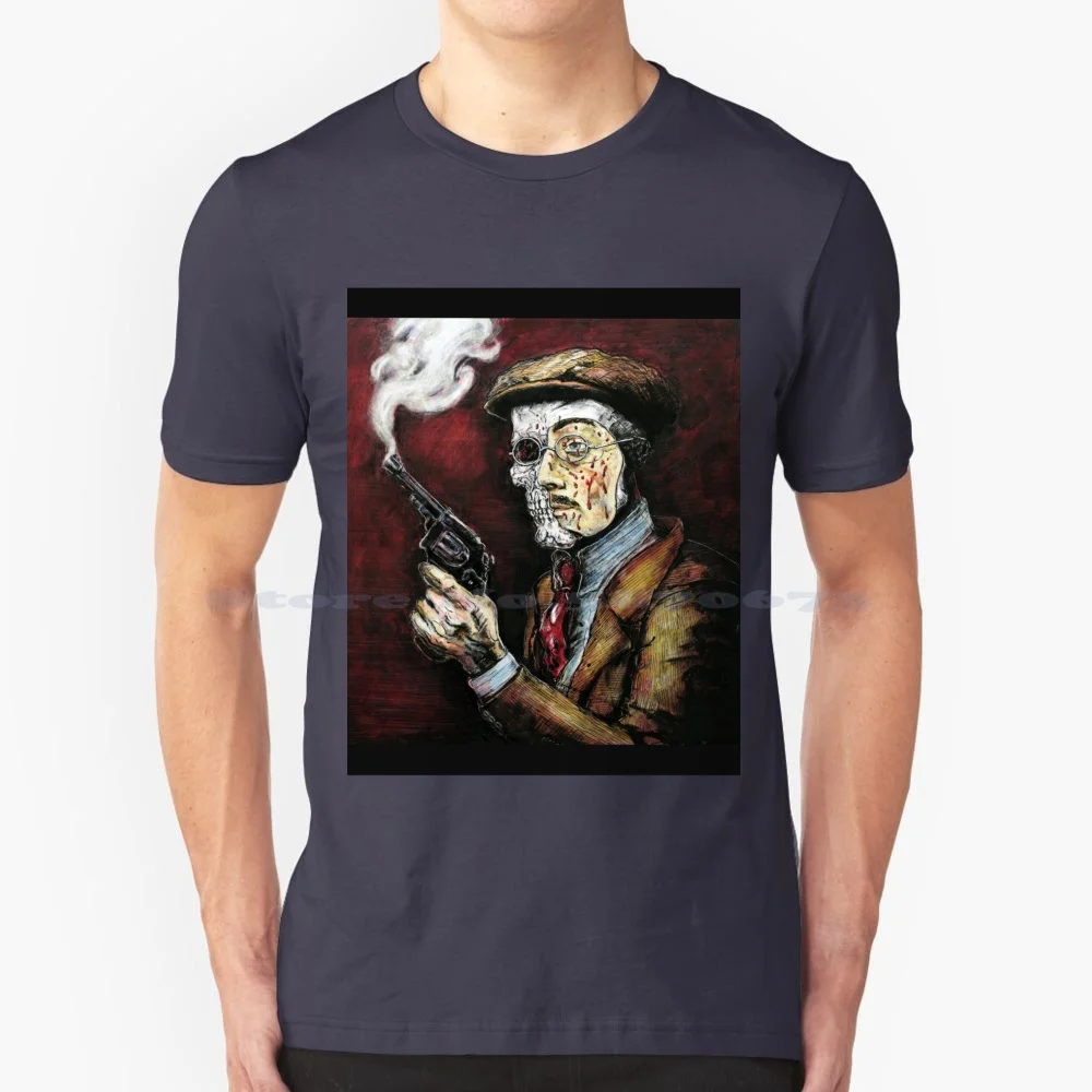 Richard T Shirt 100% Cotton Tee Richard Harrow Boardwalk Empire Hbo Gangster Skull Gun