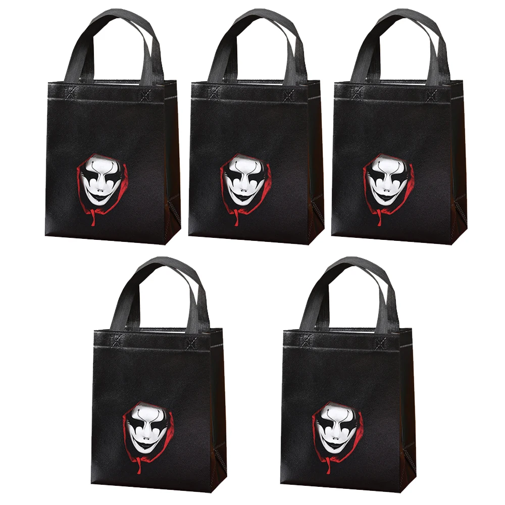 

Halloween Tote Bag Non-woven Shopping Bag Witch Pumpkin Foldable Snack Biscuit Bag Trick Or Treat Candy Bag Party Supplies