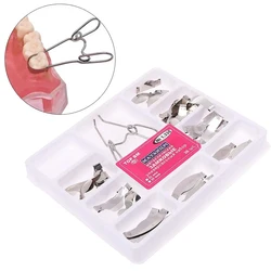 Dental Saddle Contoured Metal Matrices 36 Pcs Dental No.1.330 Sectional Contoured Metal Matrices Full Kit Teeth Replacement