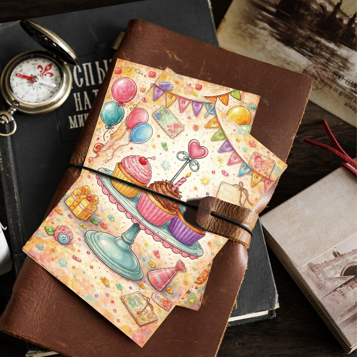 20 adet Vintage Doğum Günü Kar - Cocktail Recipe Book incelemesi ve fiyatı