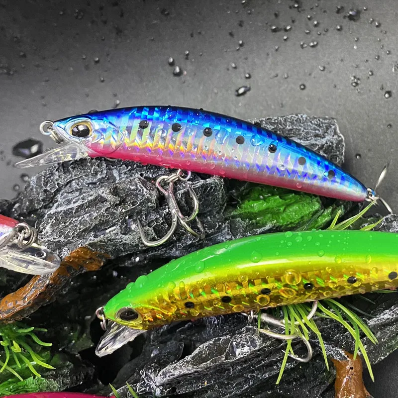 BILLINGS 1 Stück Sinkender Salzwasser-Angelköder 9cm/26,3g Weitwurf-Leuchtköder für Schwarzbarsch und Barsch – Detail 6