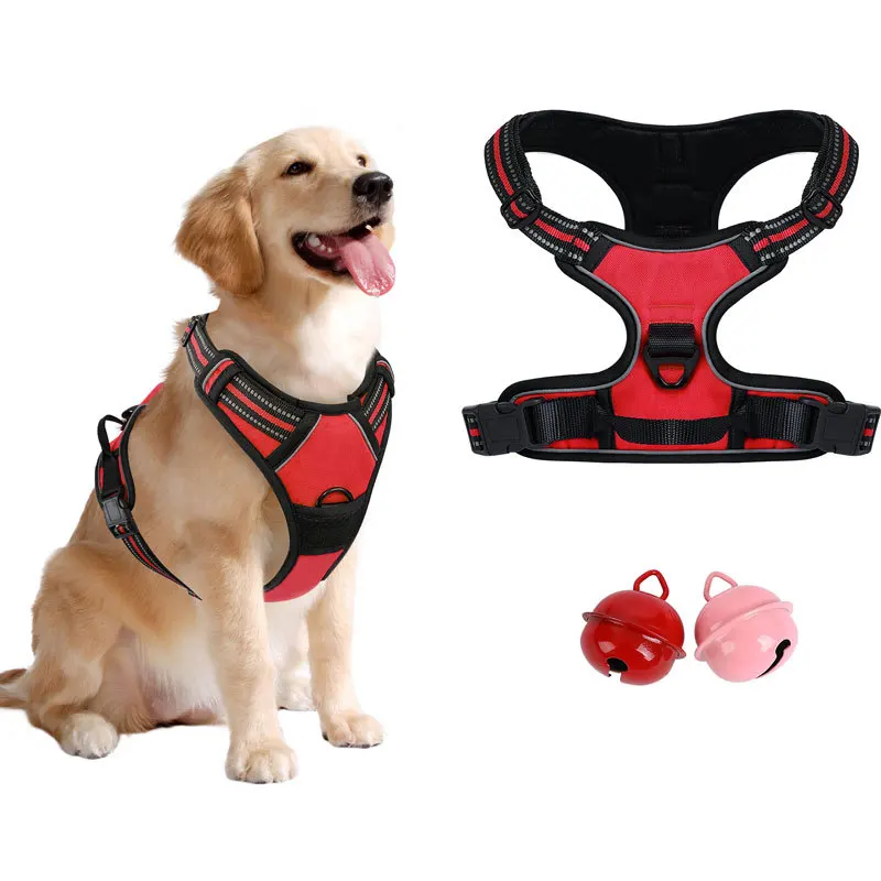 Guinzaglio per cani in stile gilet per cani di taglia grande e piccola. Può essere utilizzato per camminare. Viene fornito con un guinzaglio lungo fino a 5 piedi.