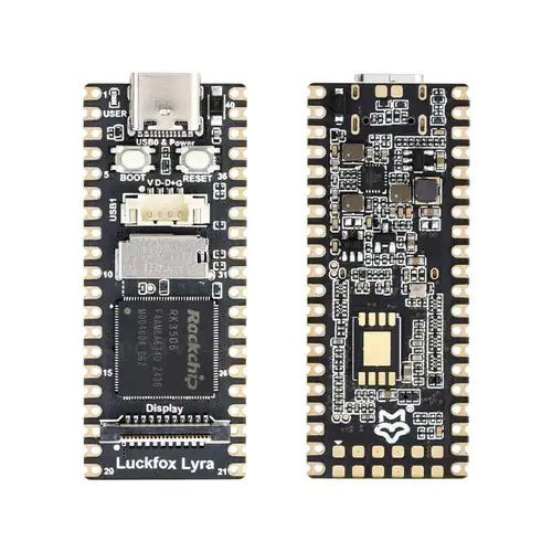 Imagen 2 del producto Luckfox Lyra Serial Rockchip RK3506 Placa Linux opcional Luckfox Lyra /Lyra B /Lyra Plus / Pantalla DSI de 10,1 pulgadas