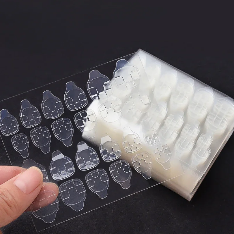 

Double Sided Nail Glue Stickers Jelly Gel Glue Nail Sticker Nail Adhesive Waterproof Breathable False Nail Glue Tips
