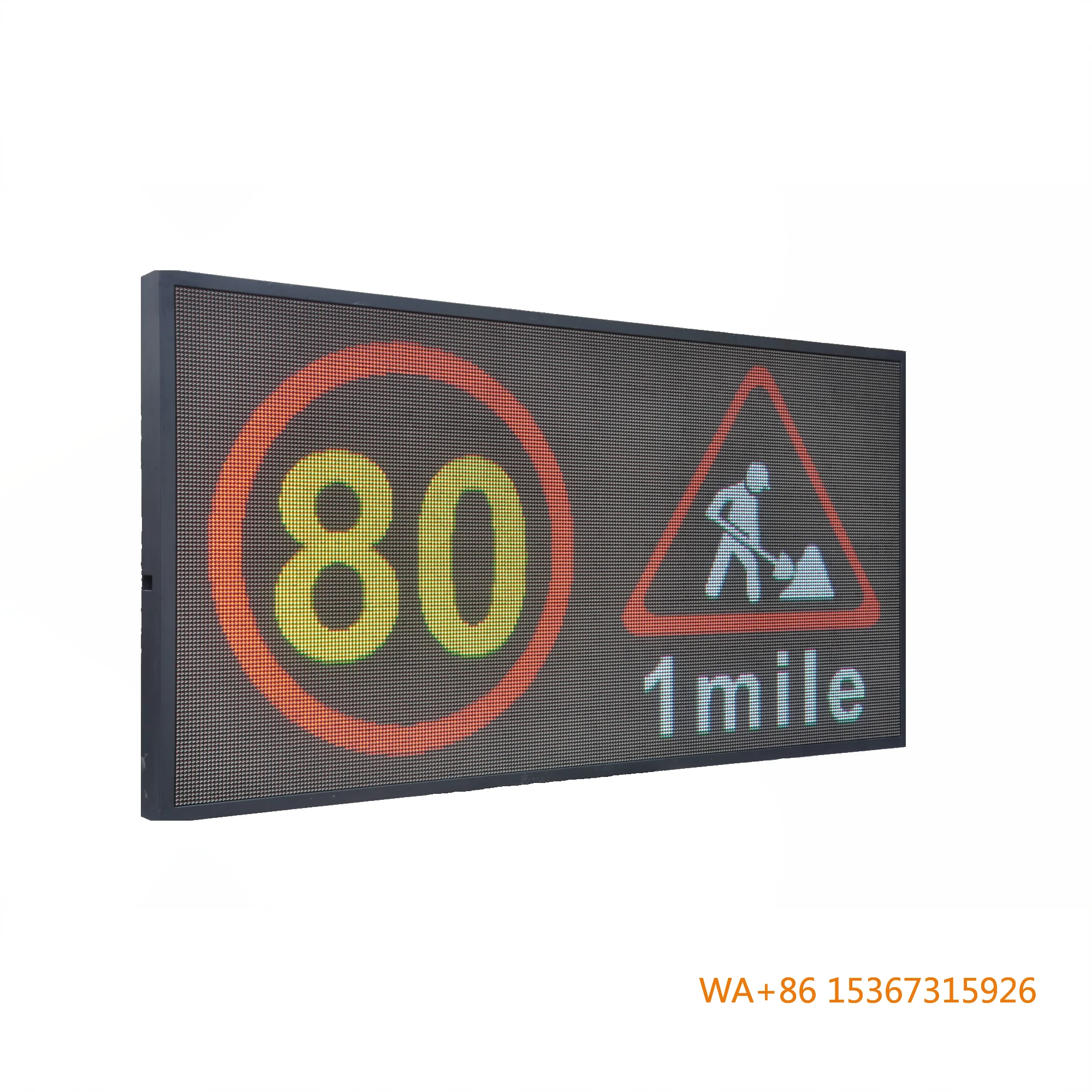 

City Road Traffic LED VMS Panel Variable Message Warning Display Screen