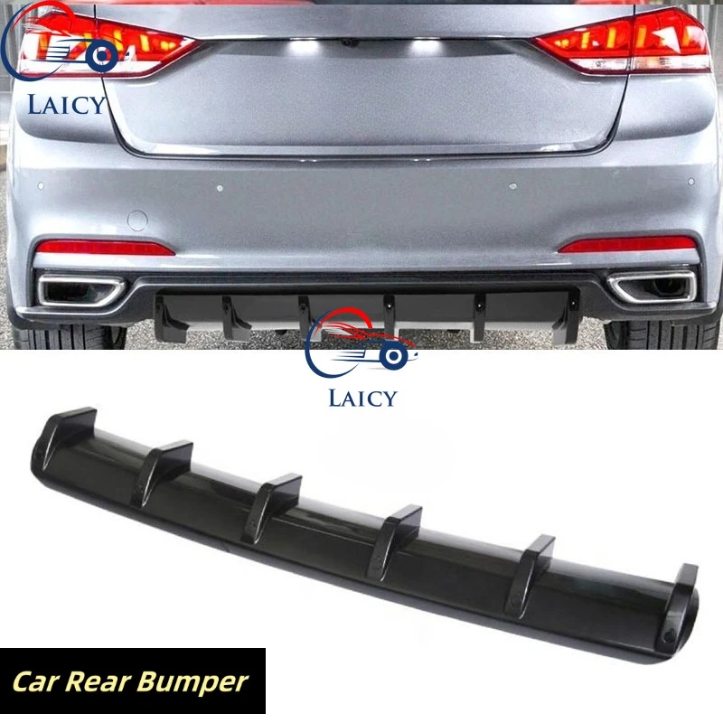 

LAICY для H-yundai Genesis Coupe G70 G80 G90 автомобильный задний бампер, боковой диффузор, спойлер, сплиттер, спойлер, плавники акулы, комплект кузова с крыльями