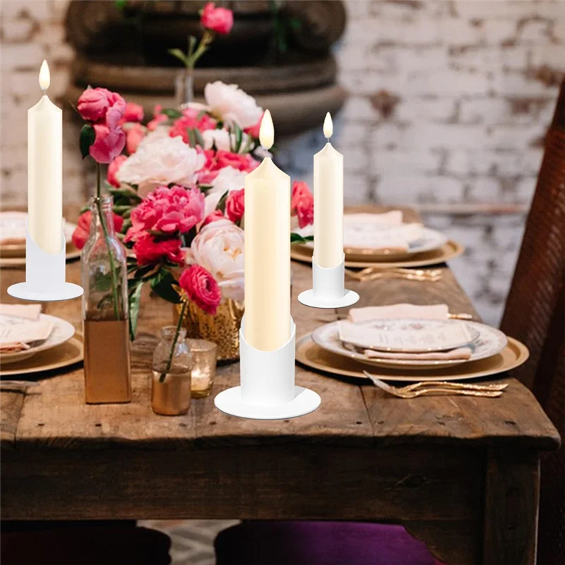 THIVN-Candlestick Communion Candle Drip Protection Communion Candle Communion Candlestick